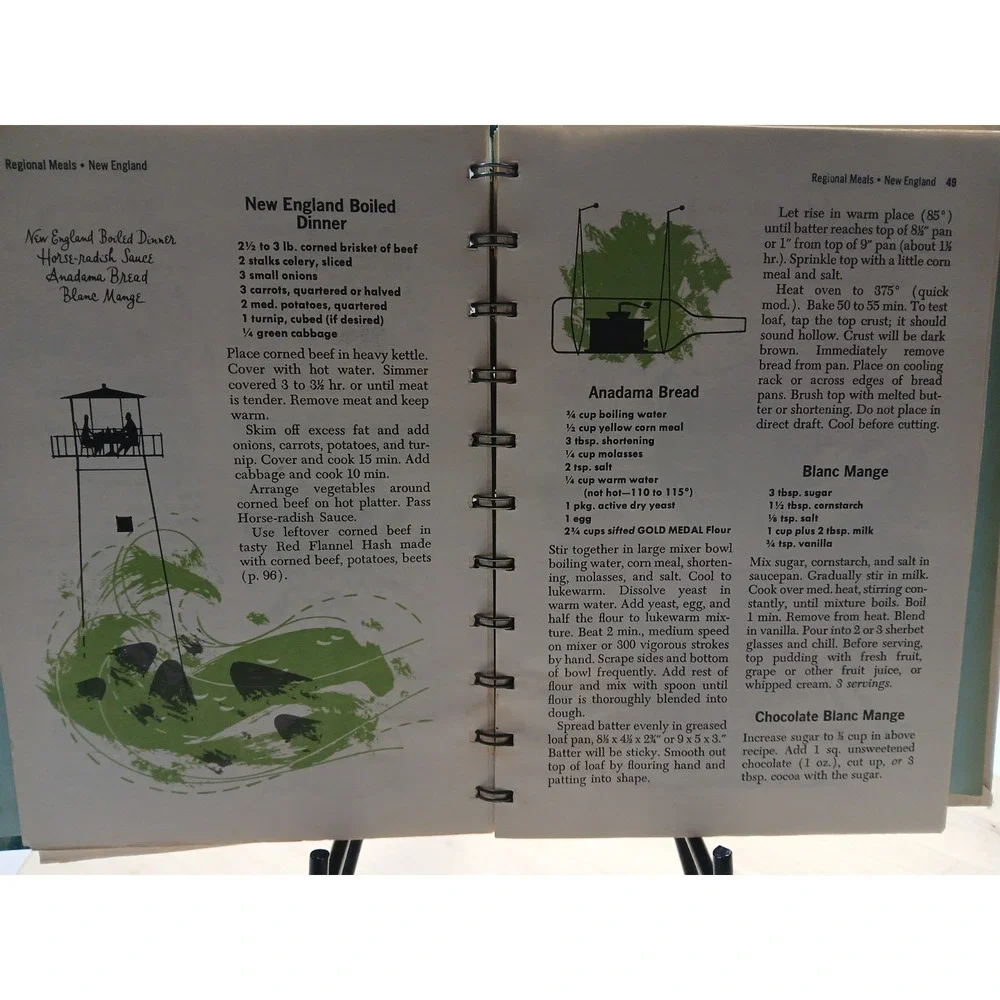 Vintage‎ BETTY CROCKER Dinner For Two Cookbook 1958